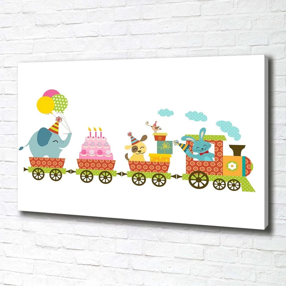 Tablou canvas Tren vesel