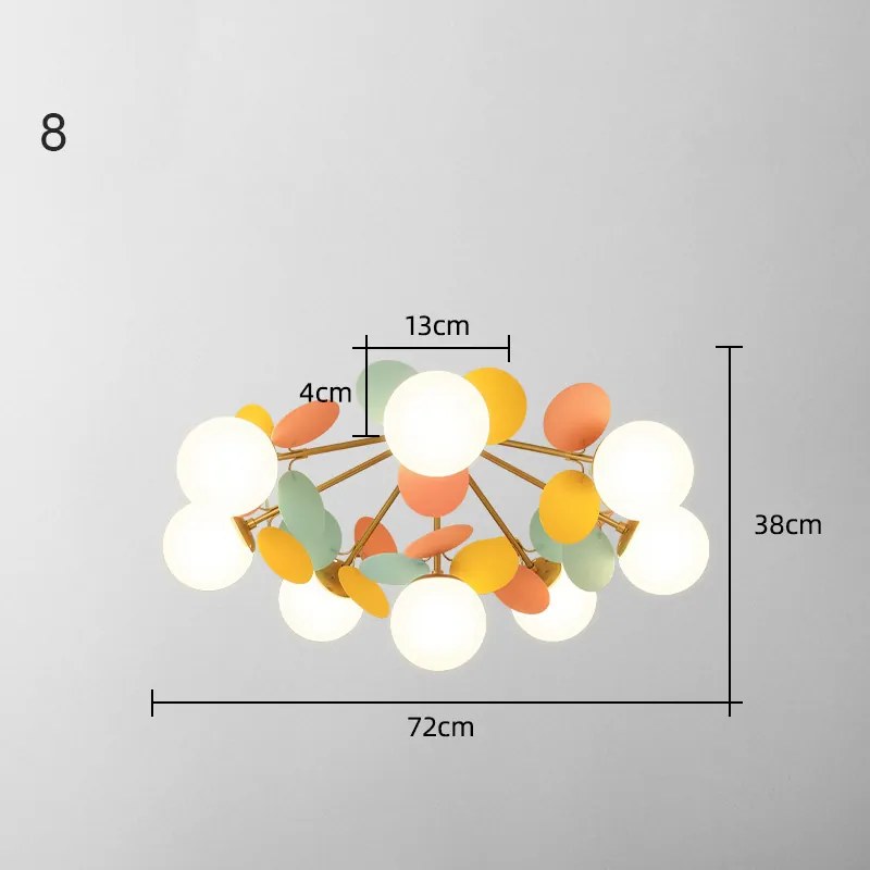 FIORES Lustra Living Plafoniera by Anzazo