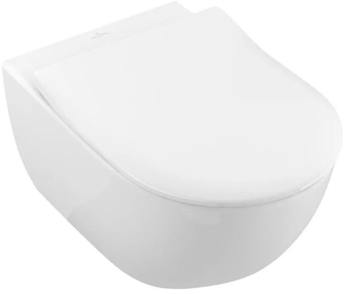 Villeroy & Boch 5614R201 -WC suspendat cu capac SoftClose SUBWAY ceramică/albă