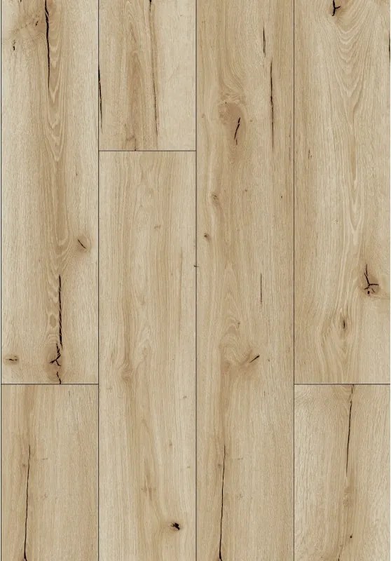 Mexen Sun Valley panouri vinilice 1240 x 182 mm SPC 6,5 mm, substrat IXPE 1,5 mm, 4 V-Fuga, Stejar - F1006-1240-182-505-4V1-01
