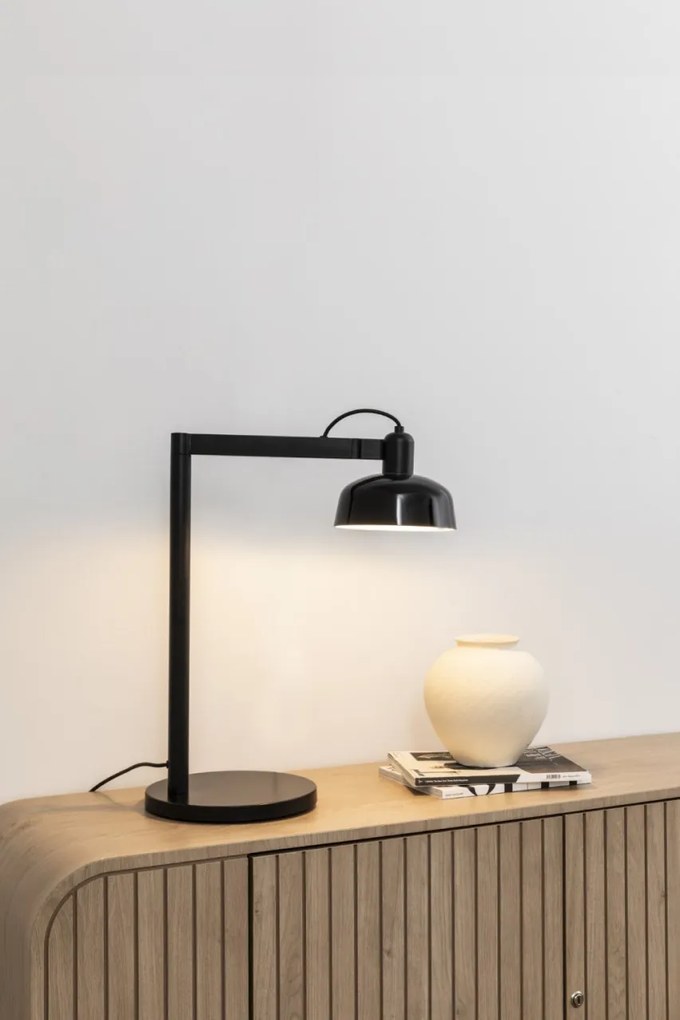 Veioza/Lampa de masa design ambiental TATAWIN negru
