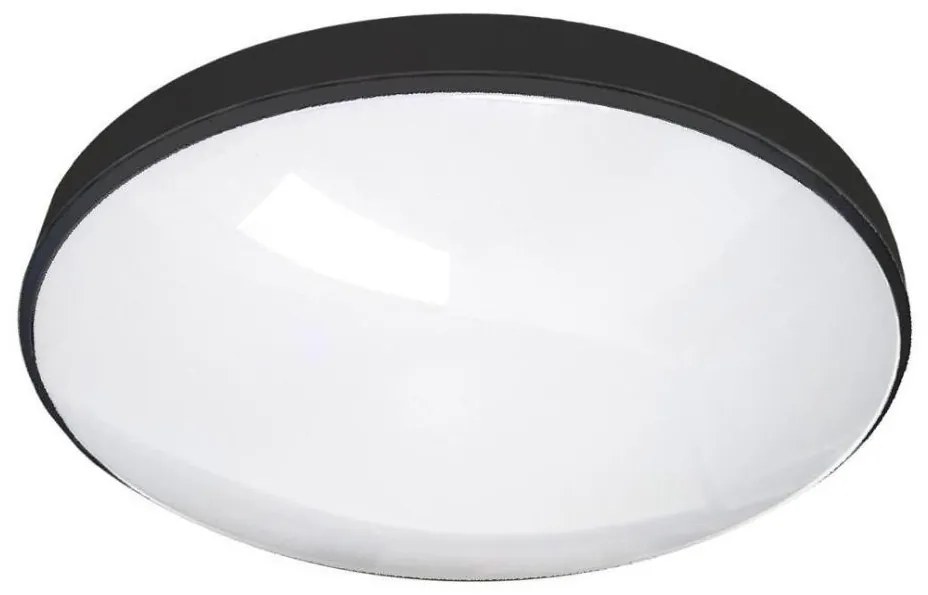 Plafonieră LED pentru baie CIRCLE LED/18W/230V 4000K d. 30 cm IP44 negru