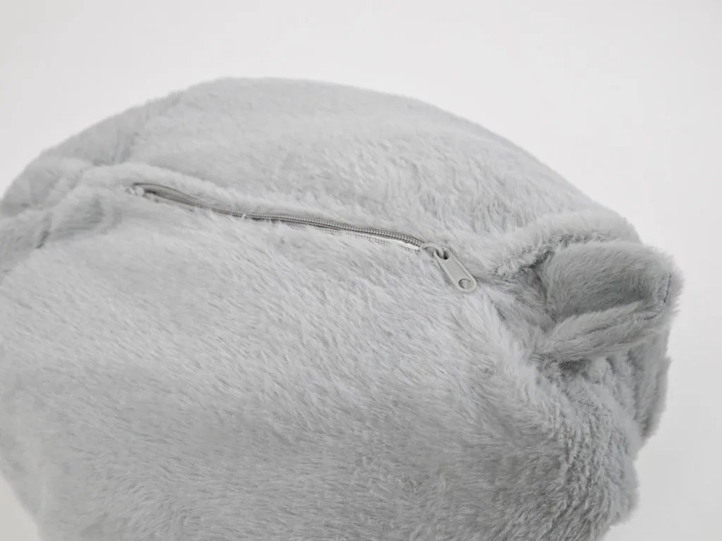 HAMSTER de plus cu paturica cocolino in interior, gri