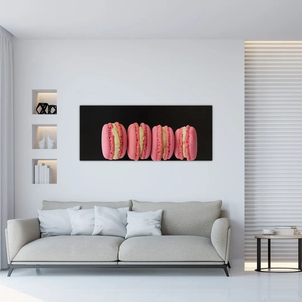 Tablou cu macarons (120x50 cm)