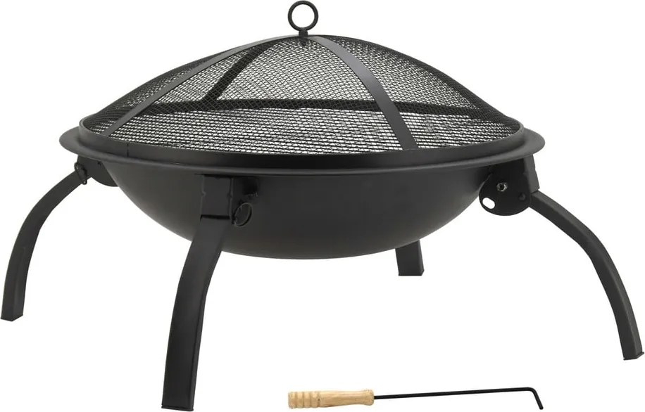 Vatră cu grătar și capac Cattara Vesuv, ø 48 cm