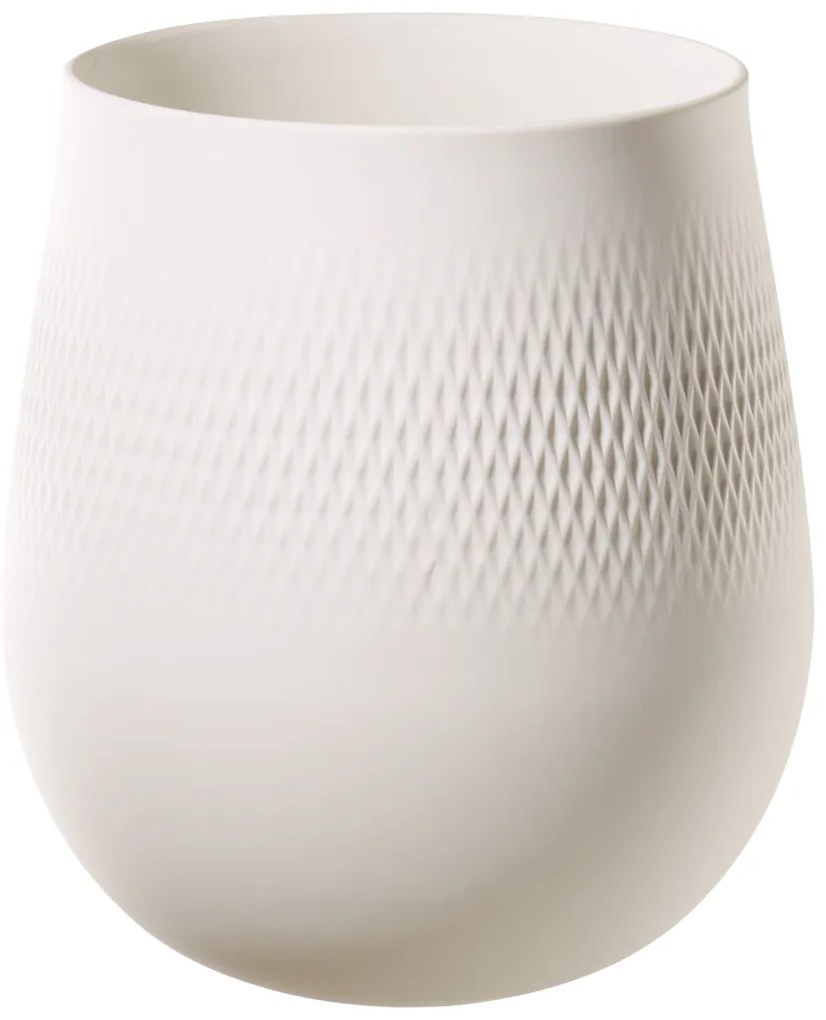 Vaza Carré, iapa, colectia Manufacture Collier blanc - Villeroy & Boch