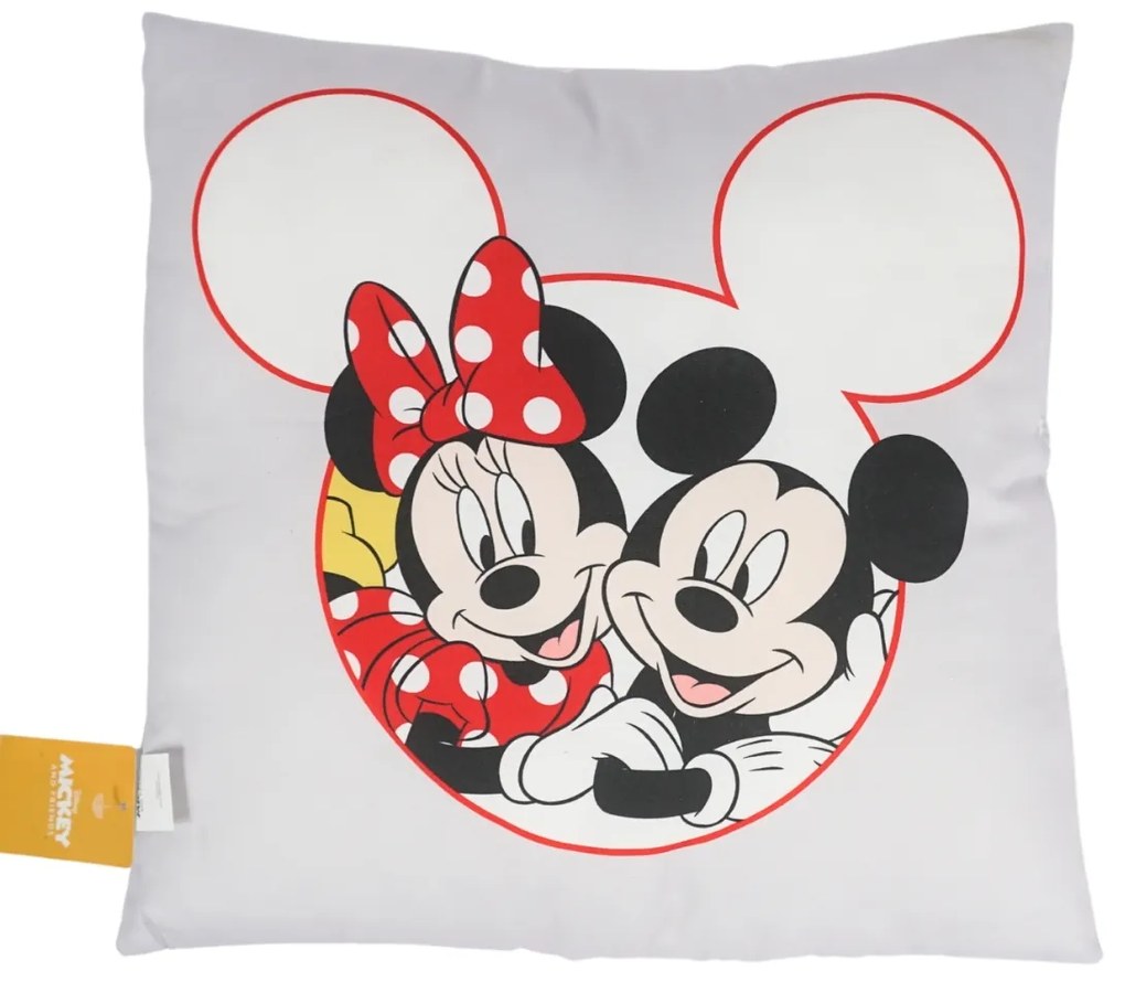 Perna decorativa MICKEY MOUSE 40x40 cm - mai multe culori Culoare: Crem