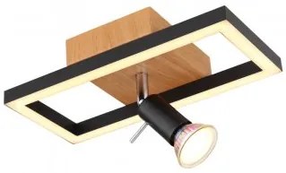 Plafoniera moderna led 8W + 1 bec GU10 Ida 57034-1 Globo