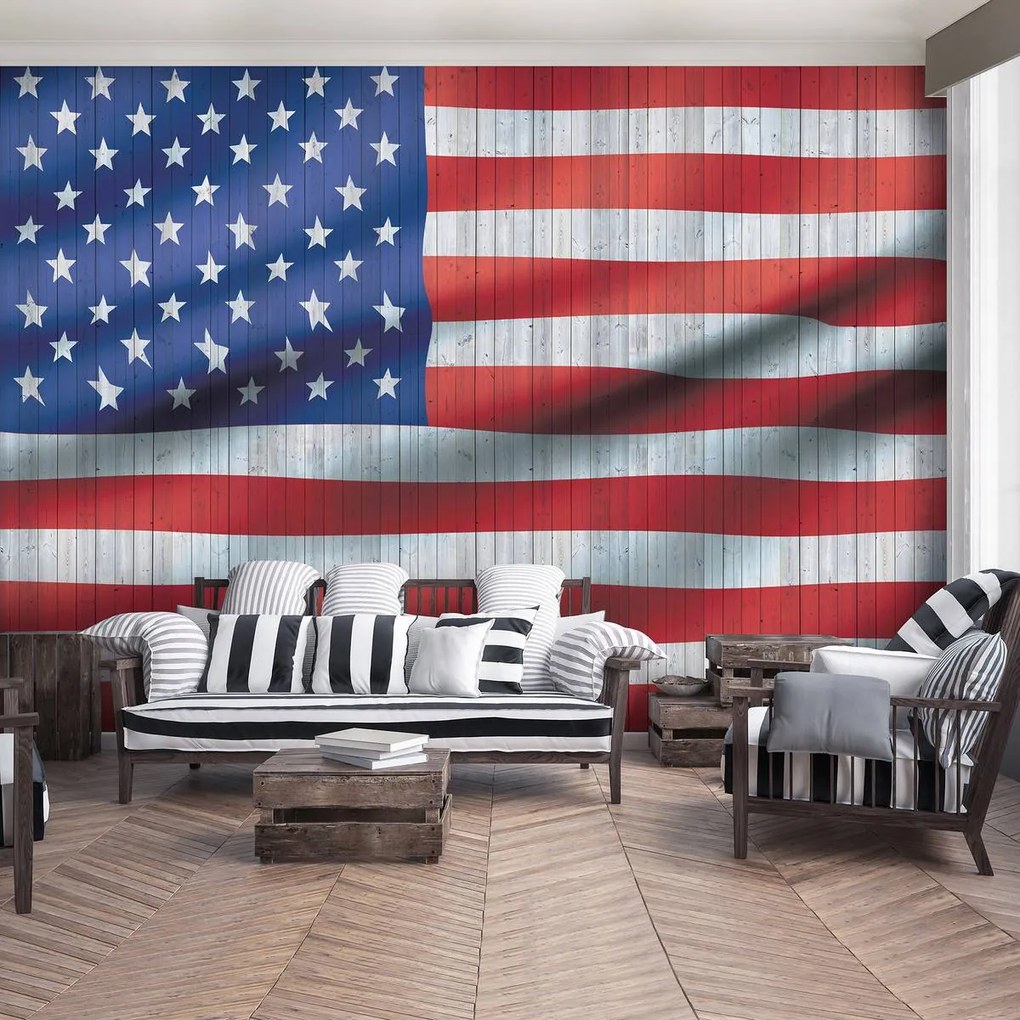 Fototapet - Steagul american (254x184 cm)