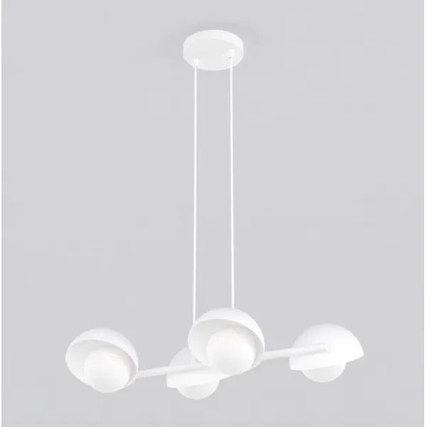 Candelabru cu cablu BOOM, 4x G9, 8W, 230V, alb