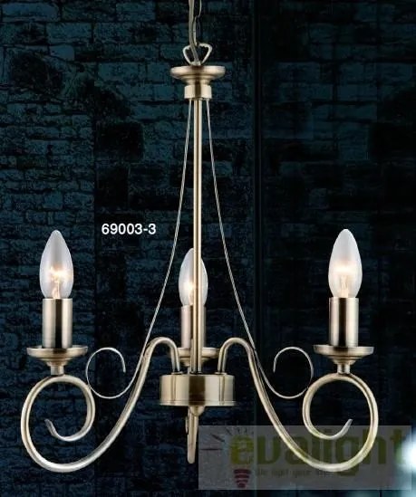 Candelabru 3 brate Truncatus 69003-3 GL