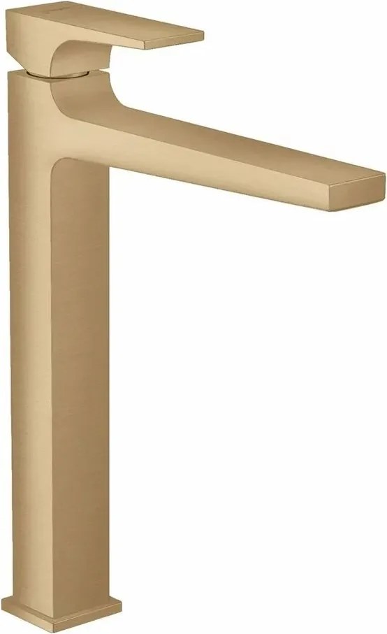 Baterie lavoar inalta Hansgrohe Metropol 260 bronz periat