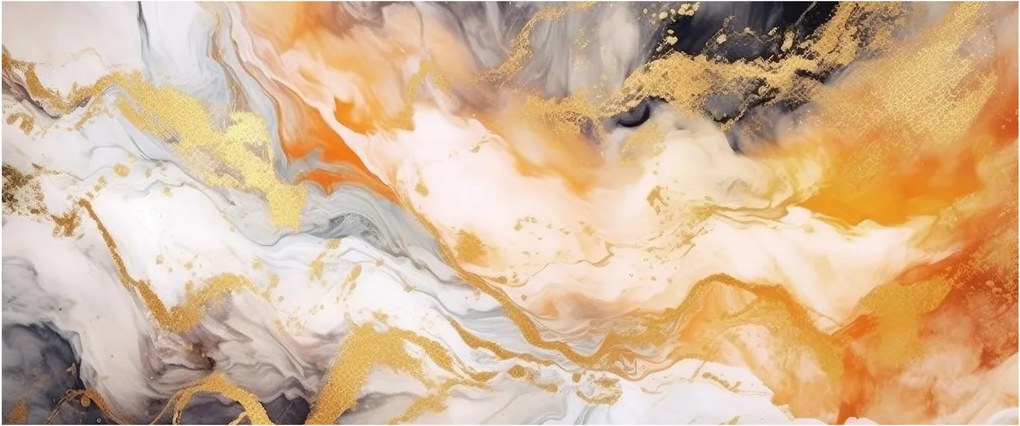 Tablou - Fond marmorat (120x50 cm)