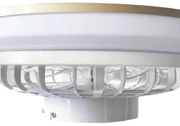 Plafonieră LED cu ventilator OPAL LED/48W/230V + telecomandă