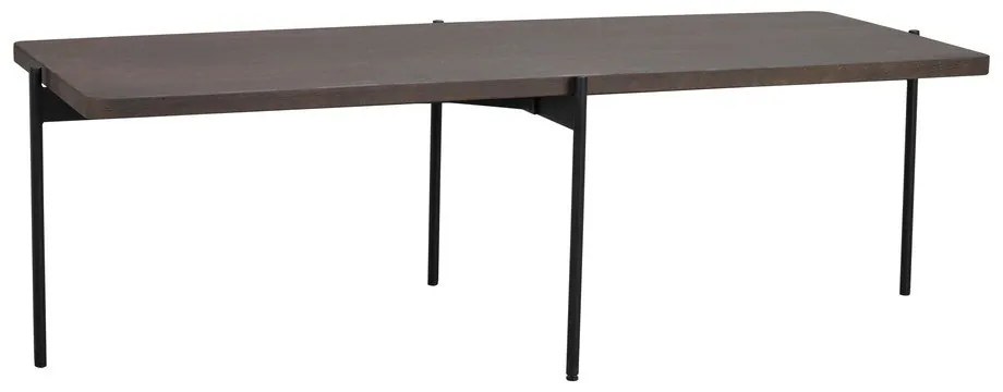 Măsuță de cafea din lemn de frasin Rowico Shelton, 145 x 60 cm, maro