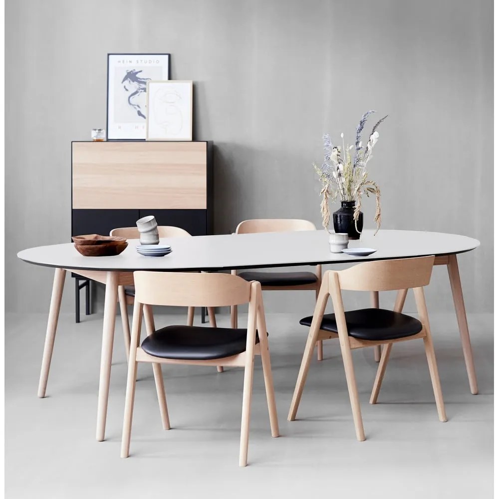 Scaun de dining din piele Mette – Hammel Furniture