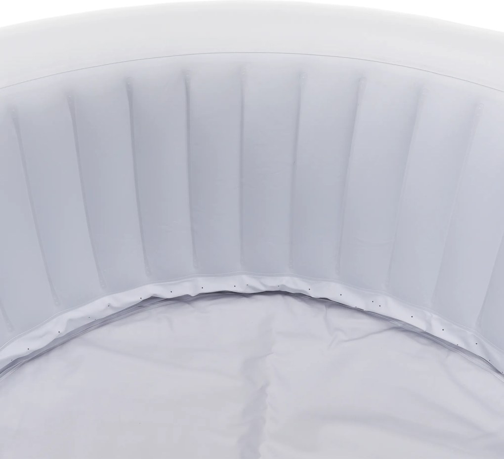 Cada cu hidromasaj gonflabil, maro/alb, 2-4 pers., 800 l, KAMINO NEW TYP 1