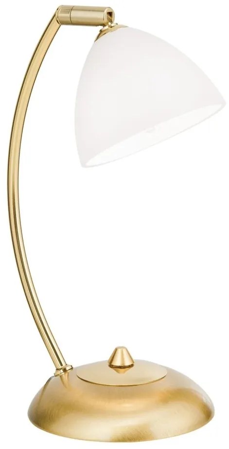 Lampa de masa design modern OPALDESIGN, auriu mat