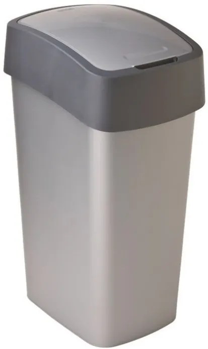 Coș de gunoi FLIPBIN 45 L - gri CURVER