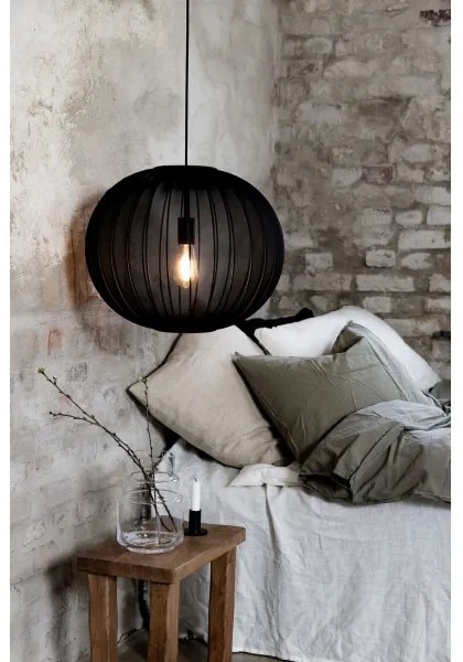 Lustră pe cablu Markslöjd 108791 FORENCE 1xE27/40W/230V d. 50 cm negru