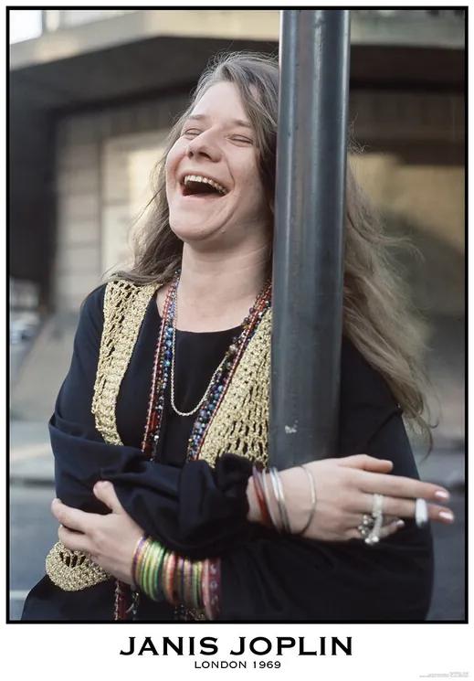 Poster Janis Joplin - London 1969