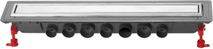 Set rigola dus plus capac Wirquin Venisio Expert finisaj inox 70 cm