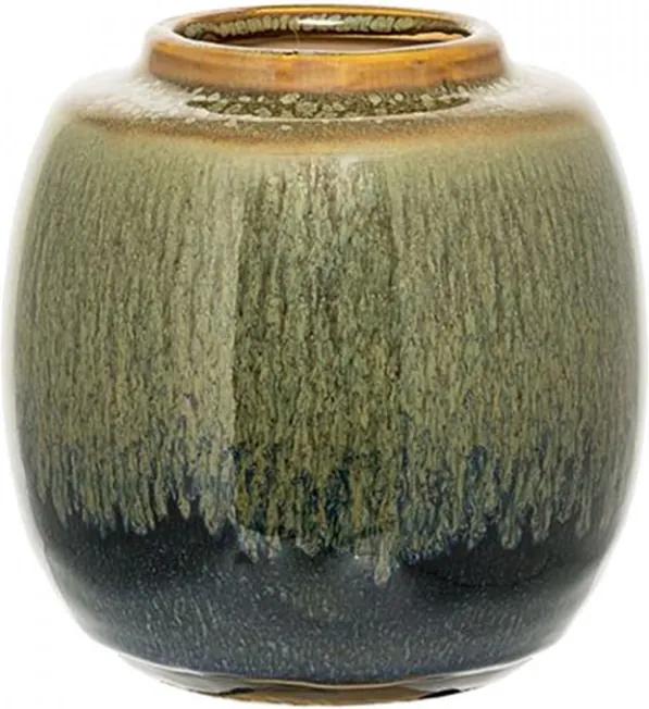 Vaza verde/albastra din ceramica 16 cm Monna Bloomingville