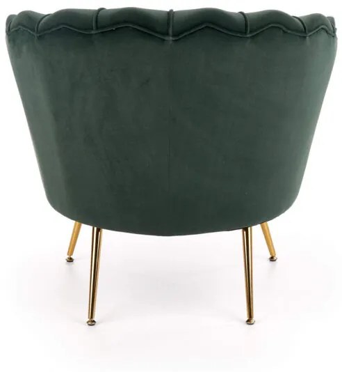 Fotoliu Amorinito velvet verde