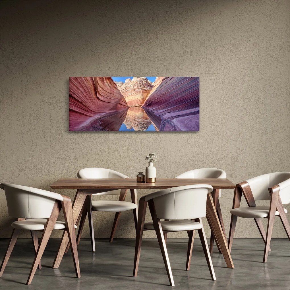 Tablou - valurile de Arizona (120x50 cm)