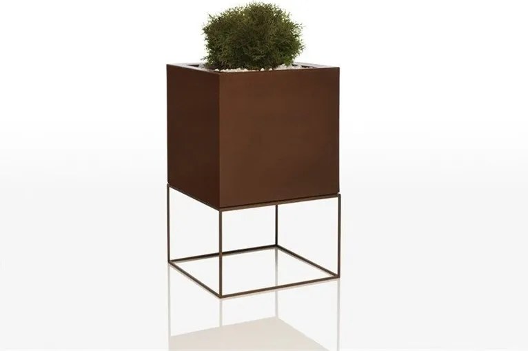 Ghiveci plante, flori design decorativ modern pentru amenajari interioare si exterioare, VELA CUBE PLANTER 54035R Vondom