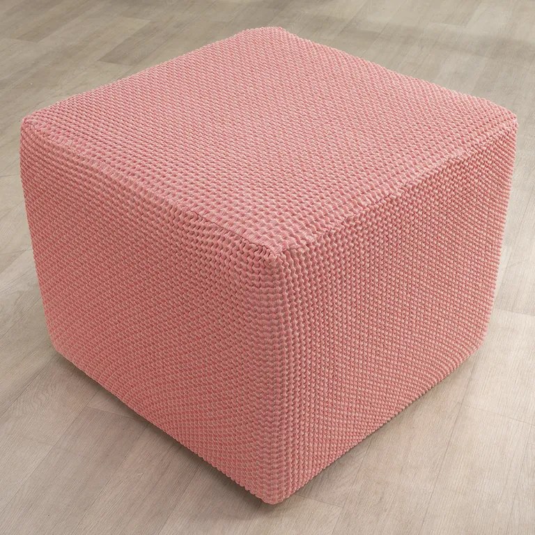 Huse care se întind foarte bine NIAGARA coral taburet (40 - 60 cm)