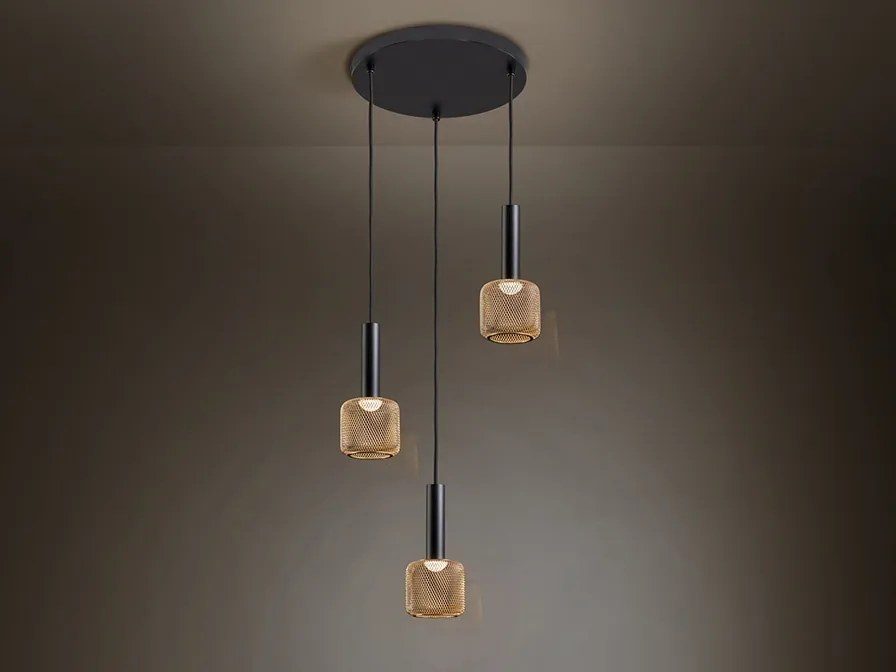 Lustra LED suspendata design modern Sincro 3L