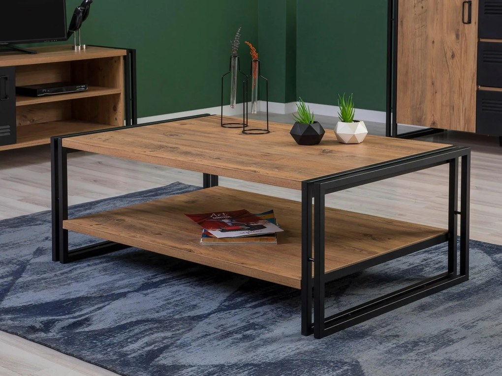 Mobilier living Cosmopolitan 26 (Pin atlantic + Negru). 1089255