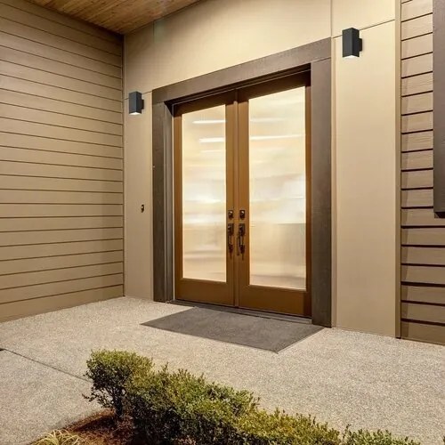 Aplica LED iluminat exterior ambiental, Protectie IP65 Urfa II negru