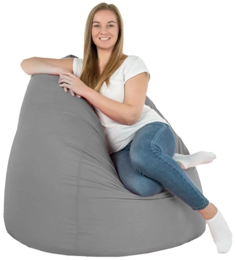 Scaun tip sac Grey Comfort XXL