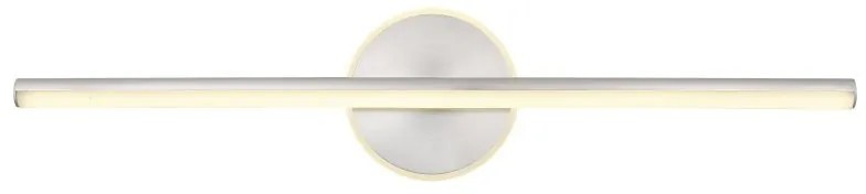Aplica LED pentru baie design modern IP44 Pepe nichel mat