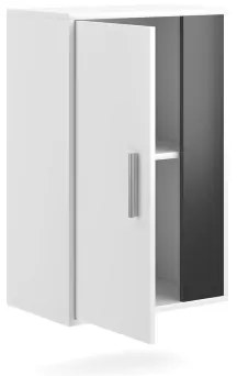 Mobilier pentru living BRICK alb/negru