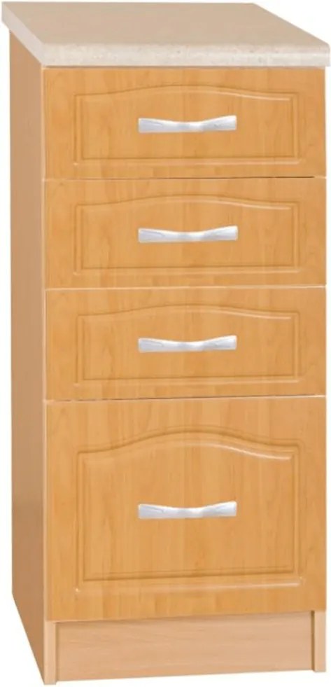 Dulap de bucătărie, inferior, arin, LORA MDF NEW KLASIK S40SZ4