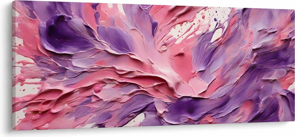 Tablou - Abstracție romantică (120x50 cm)