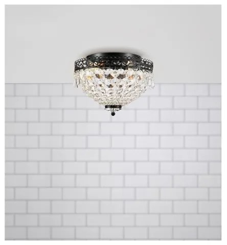 Plafonieră JOLINE 2xE14/40W/230V neagră Markslöjd 108424