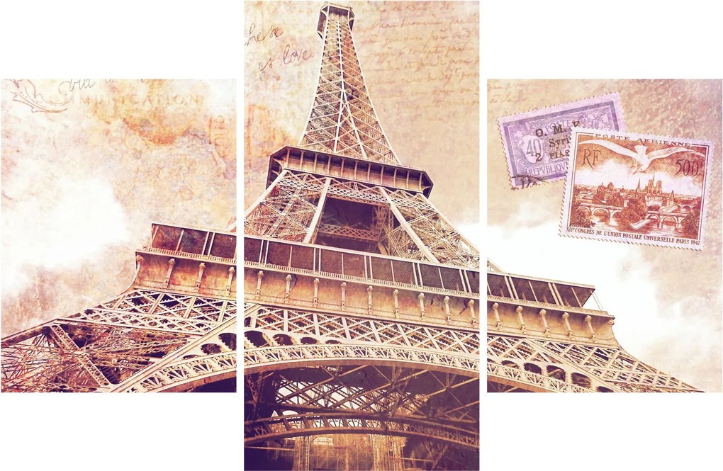 Tablou - Prriveliștea din Paris (90x60 cm)