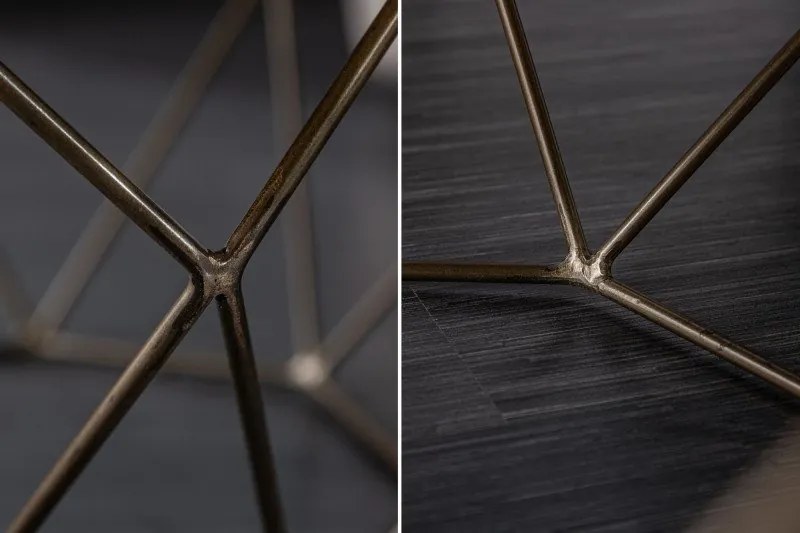 Masuta de cafea design minimalist Diamond 70cm Mango