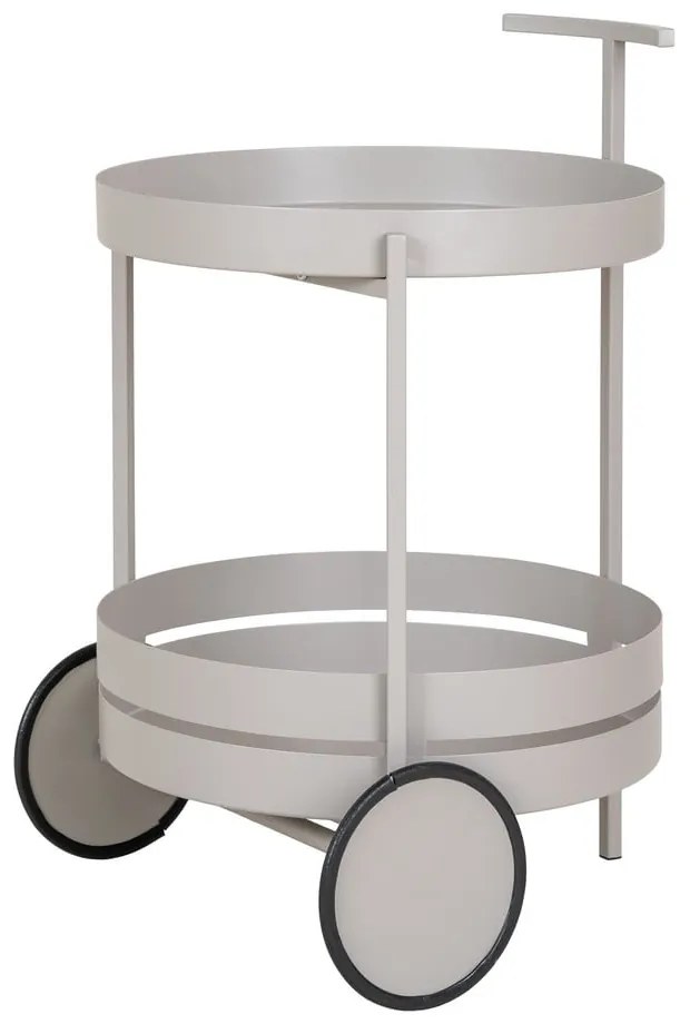 Măsuță de servire cu roți din metal 40x49,5 cm Beja – House Nordic