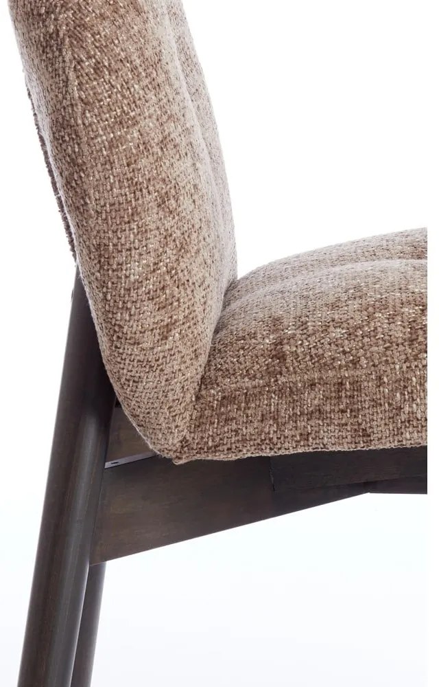 Set de scaune de sufragerie maro 2 buc. tapițat Sinosa – Light &amp; Living