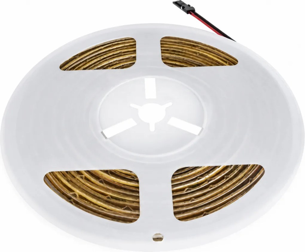 Banda LED COB GTV pentru mobilier, rezistenta la apa, lumina neutra, 480 LED m, 800 lm m, 24V, IP65, 5 m Alb neutru, 24 V, 10 W m, LED Cob, 800 lm m,