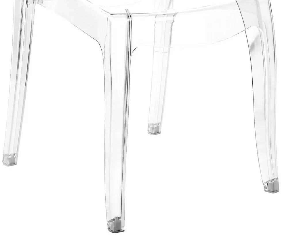 Set 2 buc scaune de sufragerie Werdebra (transparent) . 1076582