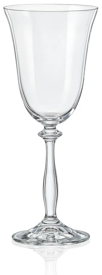 Set 6 pahare pentru vin Crystalex Angela, 250 ml