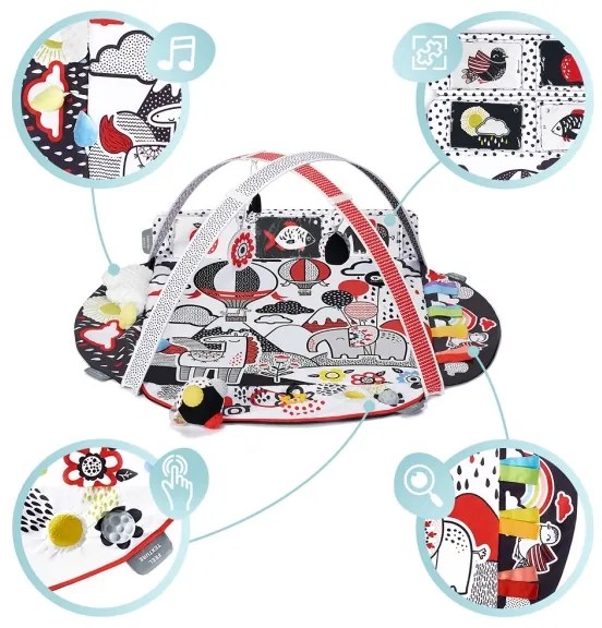 Pătură de joacă pentru bebeluși 4SMART KINDERKRAFT