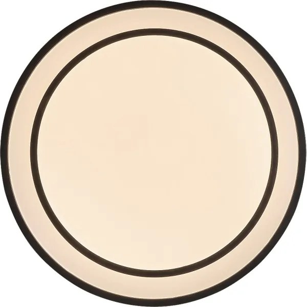 Rabalux 2130 - Plafonieră LED dimabilă LUPITA, 40W/230V, neagră, cu telecomandă