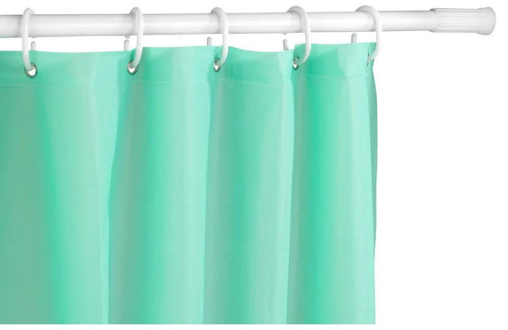 Bara telescopică pentru perdea, albă, 22 mm, 110-185 cm, Allstar